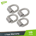 Set of 4 Weld-On Forged D Rings for Heavy Duty Applications