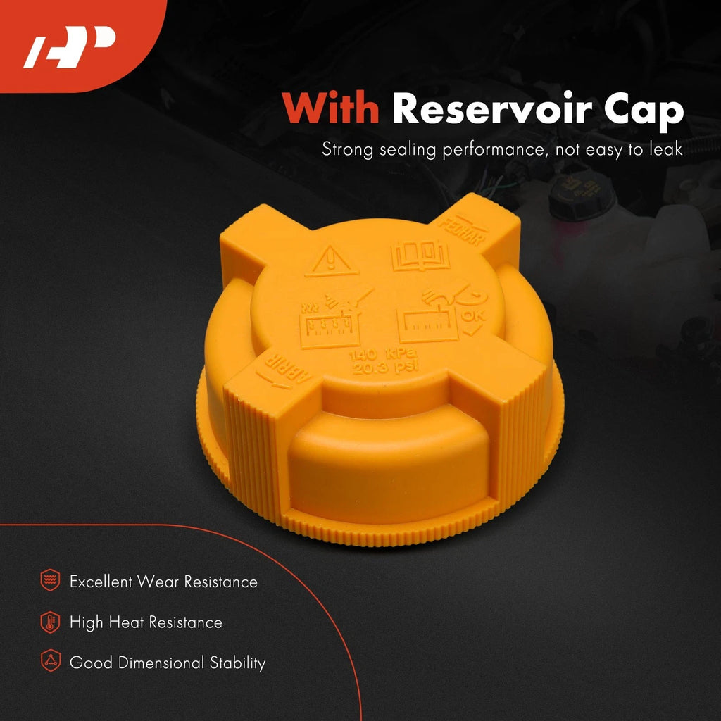 Front Engine Coolant Reservoir with Cap for Ford Courier (2008-2012)
