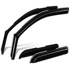 Set of 4 In-Channel Wind Rain Window Visors for Silverado Sierra (2014–2019)