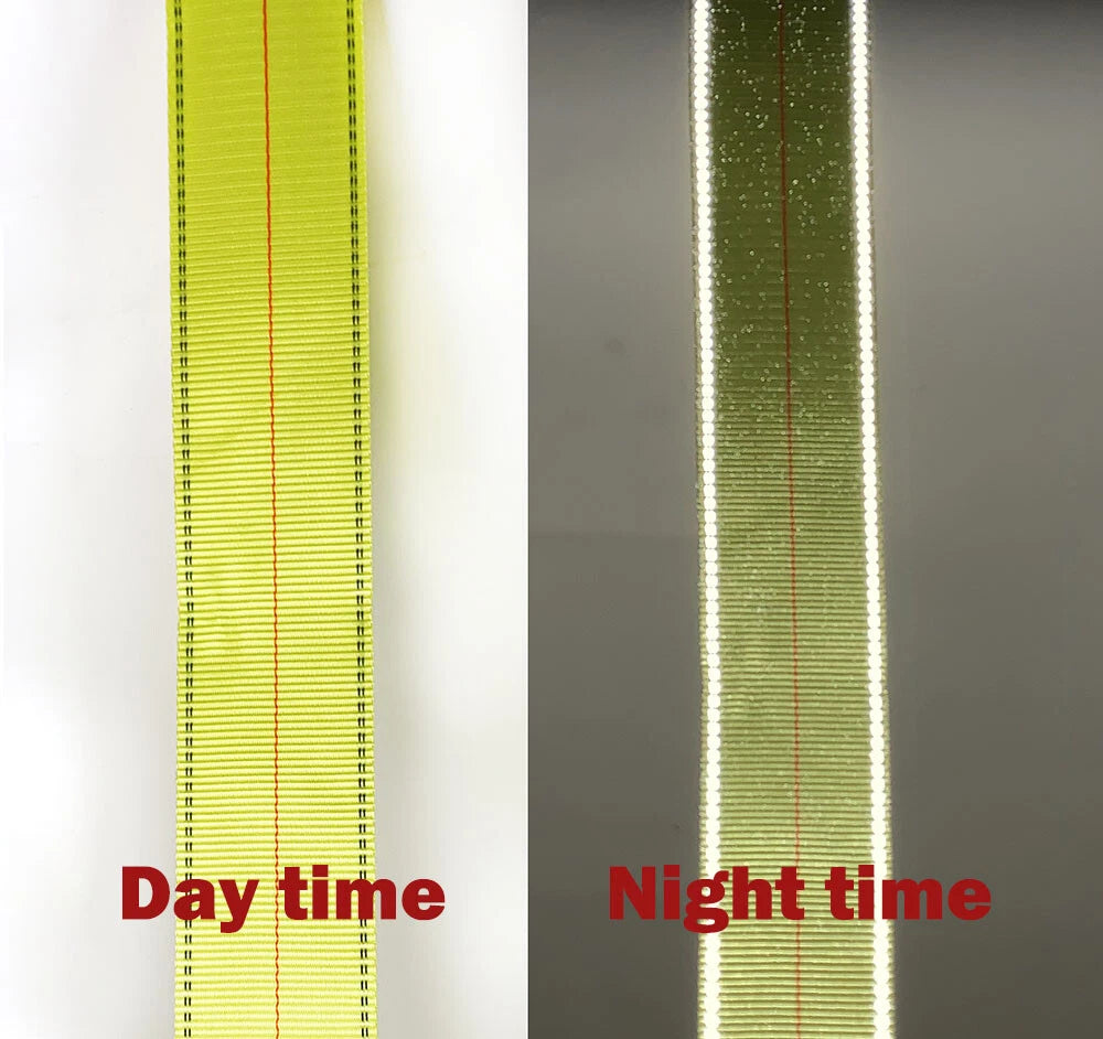 2 Boxer Reflective Winch Strap Flat Hook for Truck (5400LB)