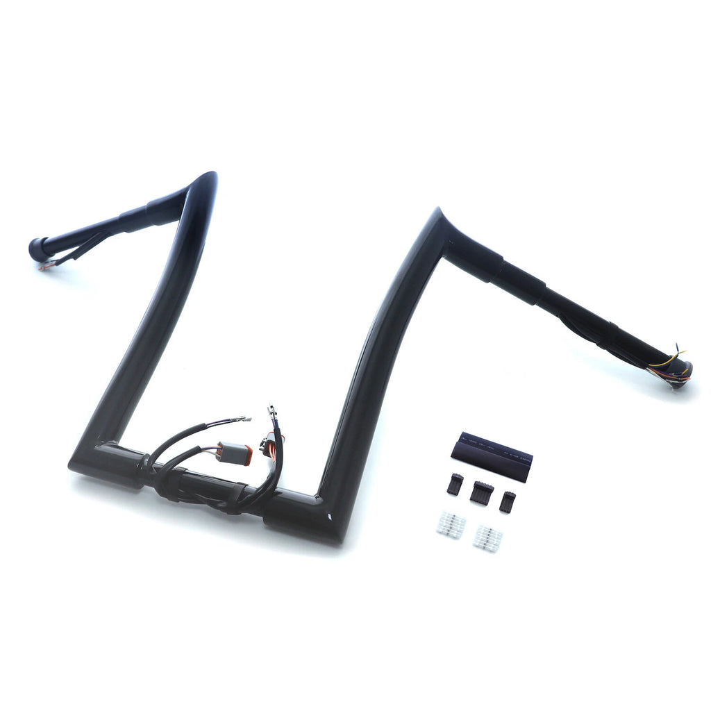 14" Prewired Handlebar for Harley Sportster/Dyna/Softail/Road King (1996–2006)
