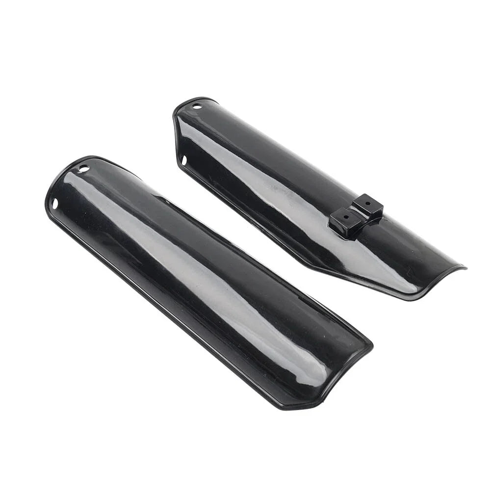 Black Front Fork Guard Covers for Pit Dirt Bikes CRF50 XR50