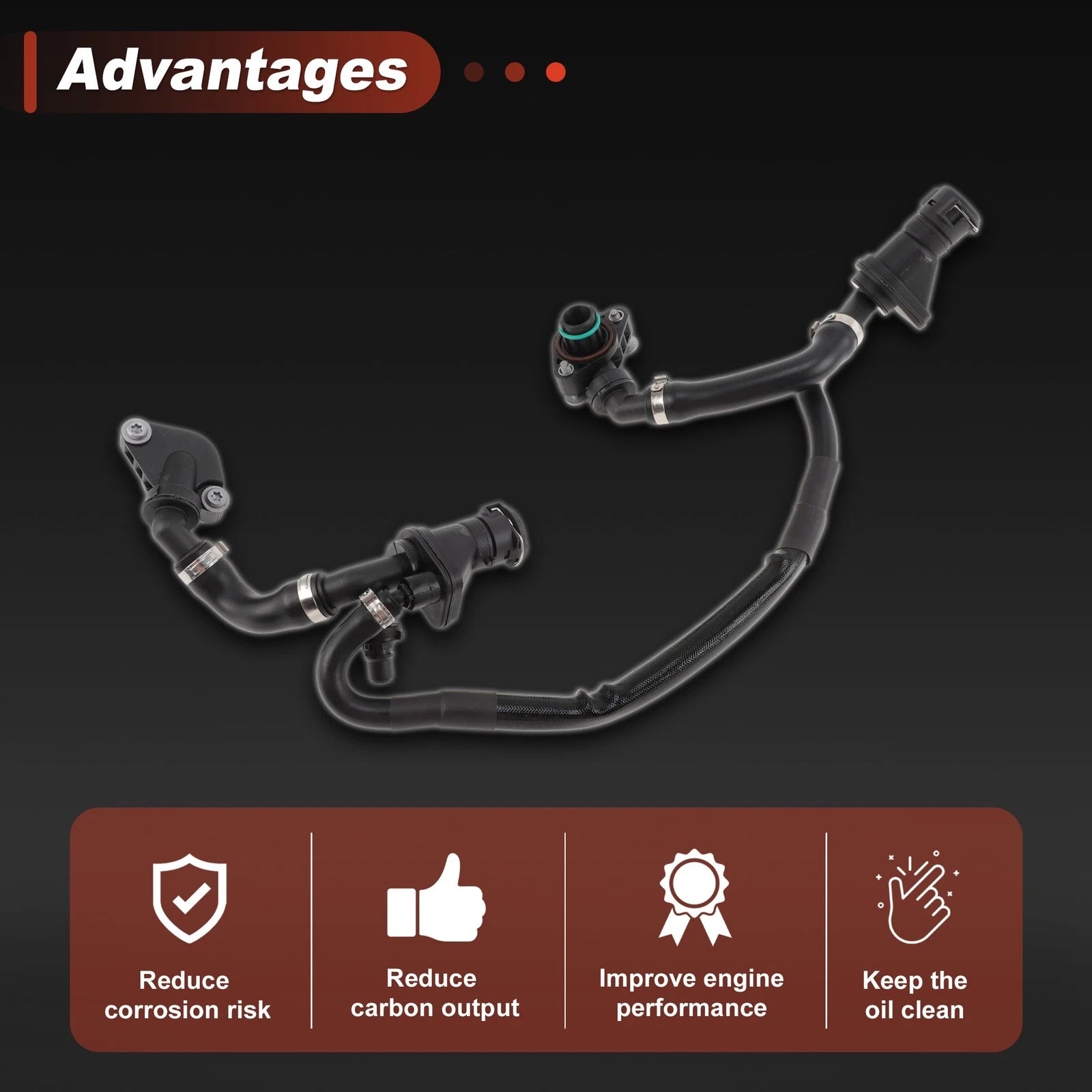 Crankcase Ventilation Hose for BMW M550i xDrive (2018–2020) 11158635529