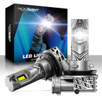 2X NOVSIGHT 9005 + H11 LED Headlight Bulbs Conversion Kit for High/Low Beam