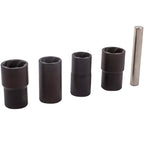 5pc Twist Socket Set for Lock Nut Removal 17 19 21 22mm (1/2” Drive)
