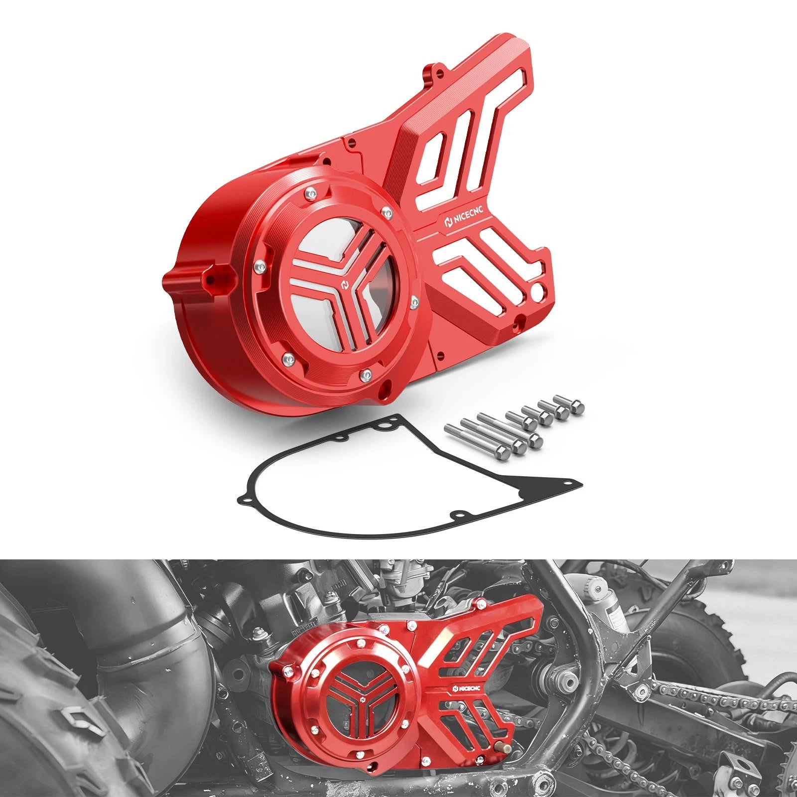 Engine Stator Cover Crankcase Cover #2GU154110000 for Yamaha Banshee 350 (1987–2006)