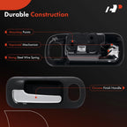 Front Left Plastic Interior Door Handle for Honda Civic (2002–2005)