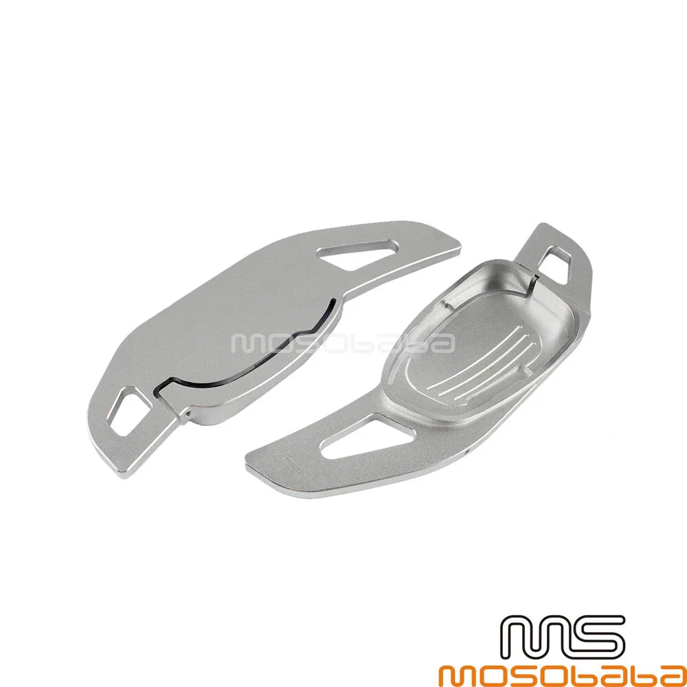 Silver Steering Wheel Gear Shift Paddles for Audi S5 S6 RS3 RS6 RS7 (2007-2023)