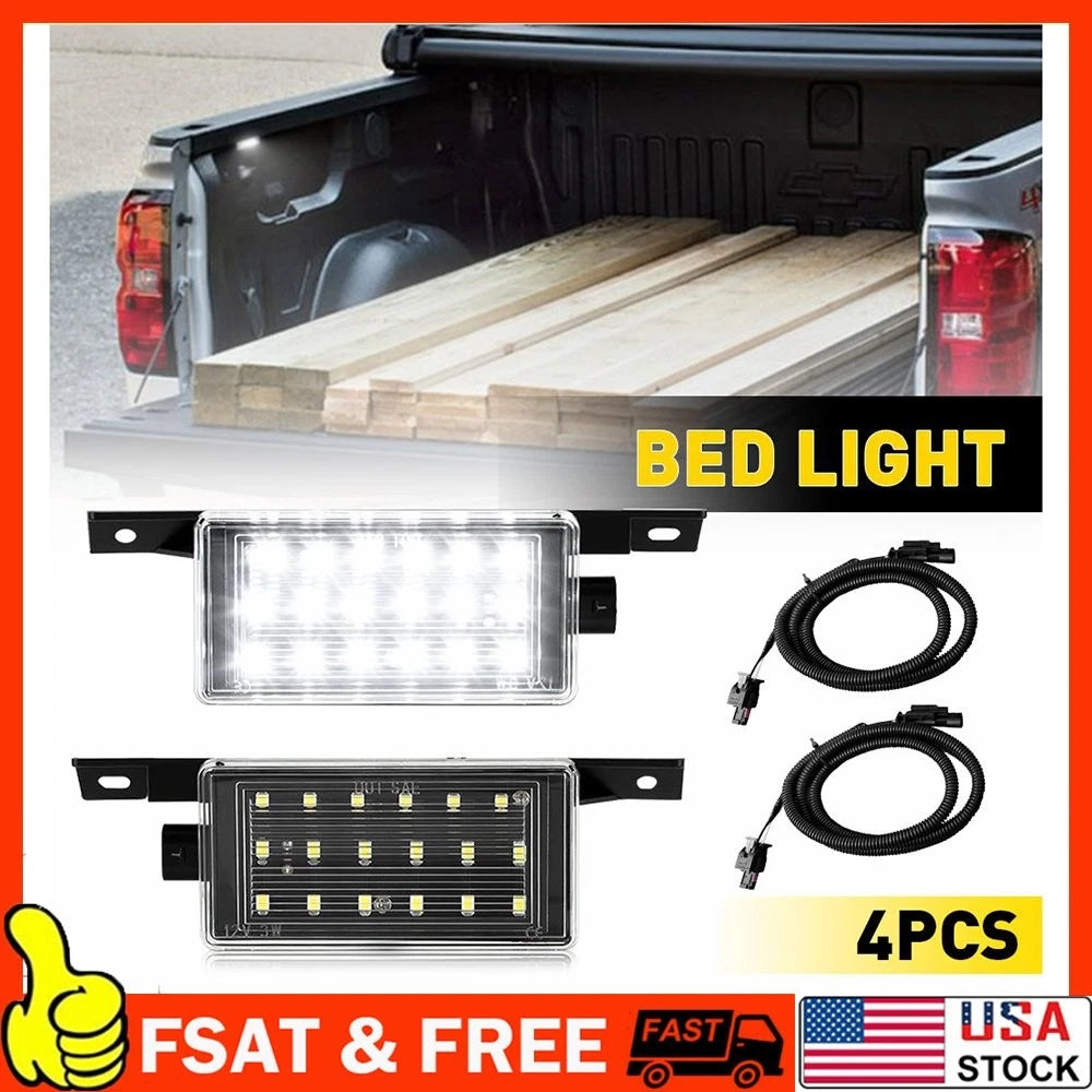 Bed Lighting Kit for Chevy Silverado 1500 2500 3500 (2016–2019)