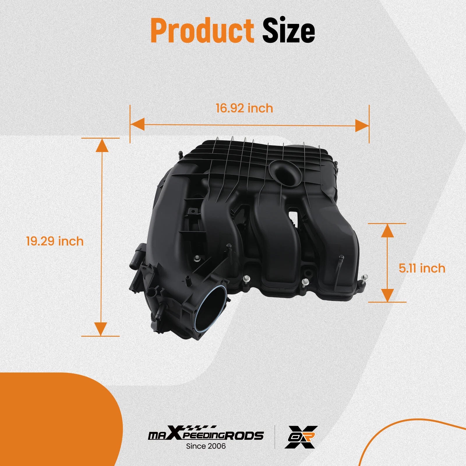 Engine Air Intake Manifold for Chrysler 200 (2011–2020) 3.6L V6