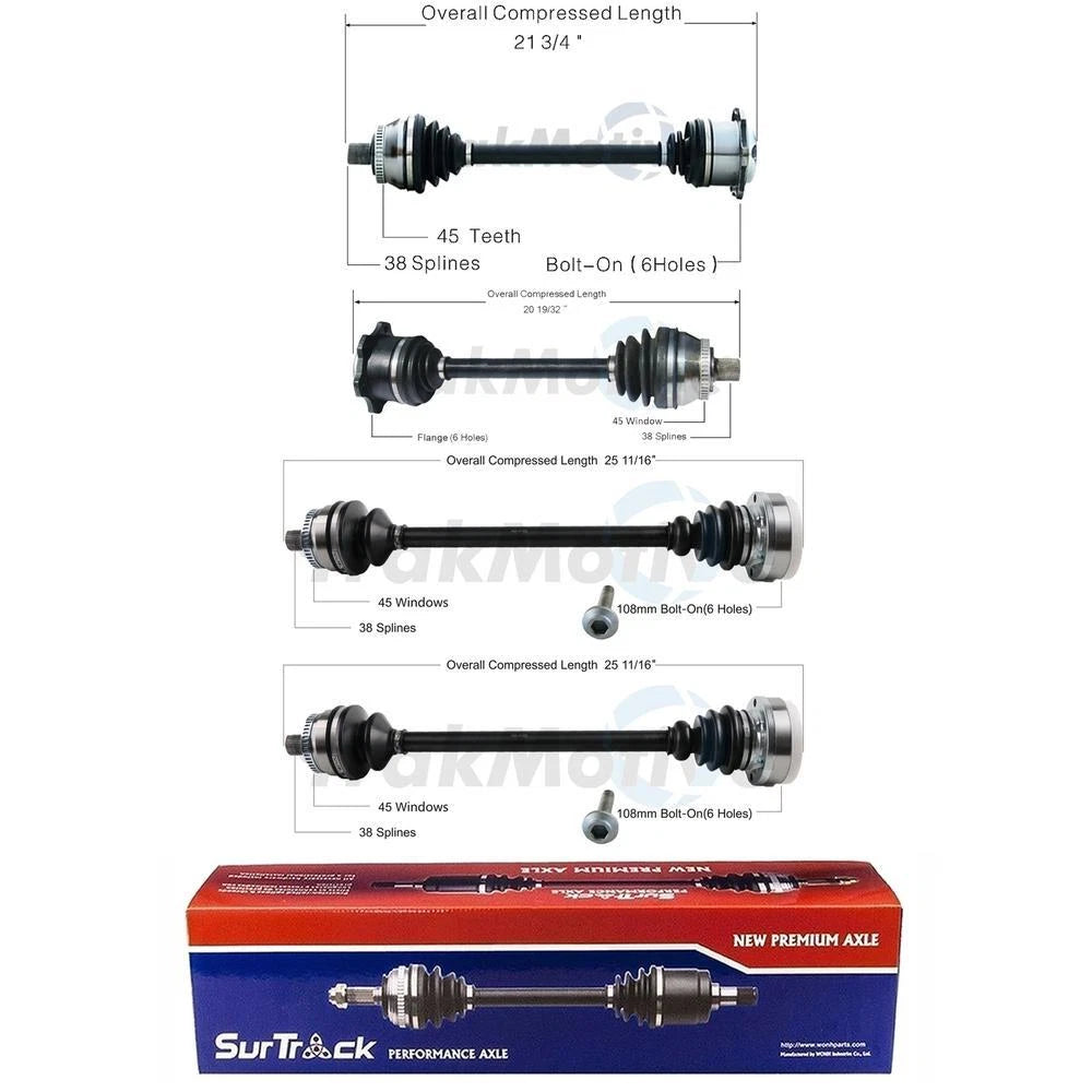 CV Axle Shaft Kit for