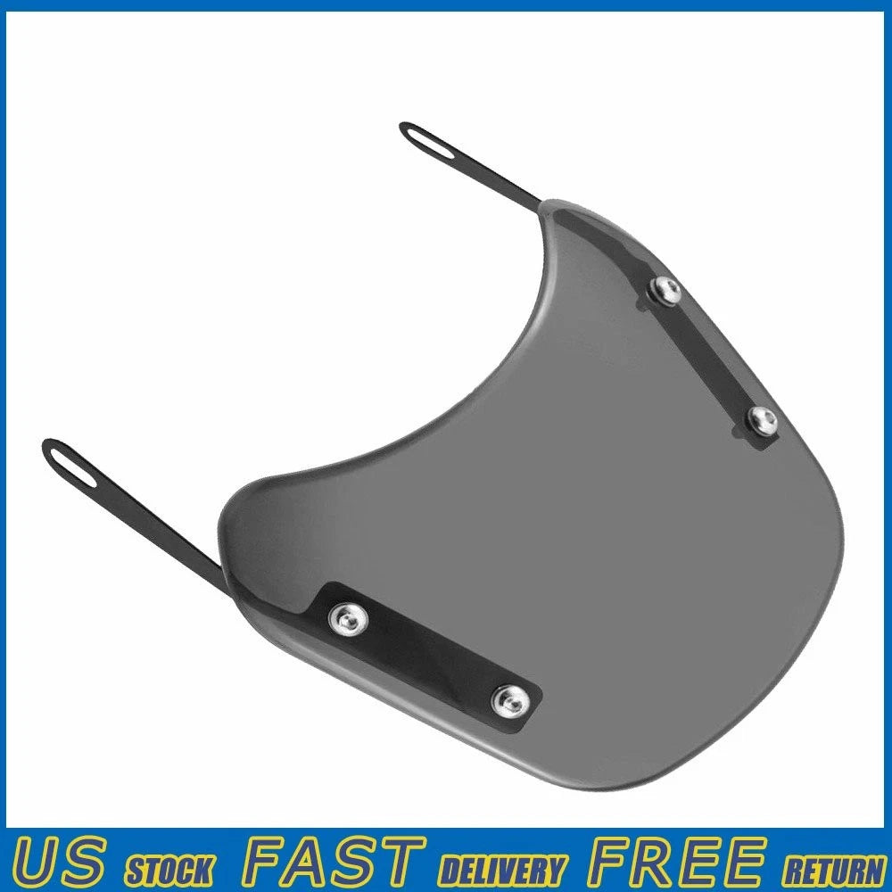5-7" Round Smoked Headlight Fairing Windshield for YMH EXV