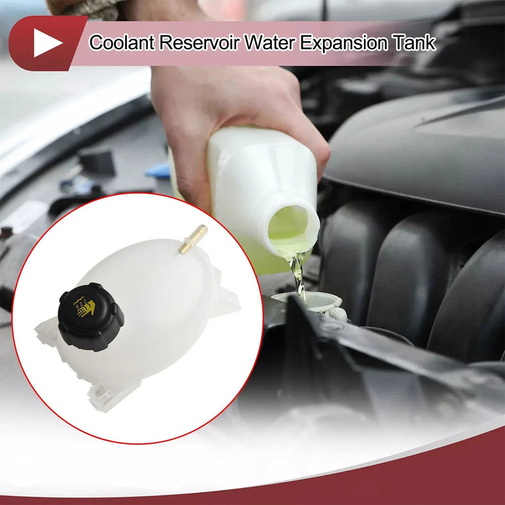 Coolant Overflow Reservoir with Cap for Renault Clio