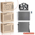 Radiator & A/C Condenser & Cooling Fan Kit for BMW X5 (2000–2006)