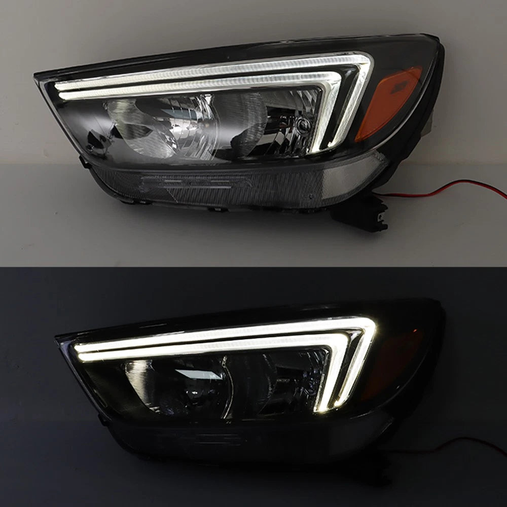 Headlight for Buick Encore (2017–2022) LH/Driver Halogen w/ LED DRL