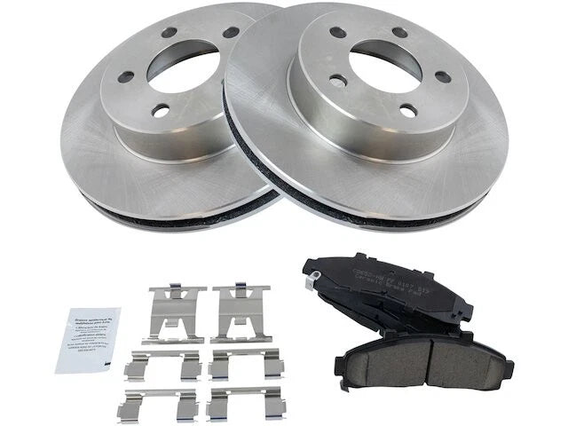 Front Brake Pad and Rotor Kit for Mazda B3000 (1998–2002) ZZ254JY