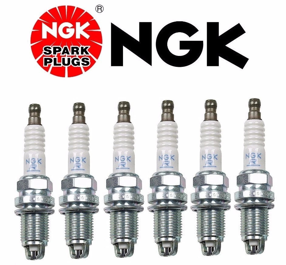 6x Spark Plugs NGK V Power Resistor for Toyota Lexus GS300 (1993–2005)