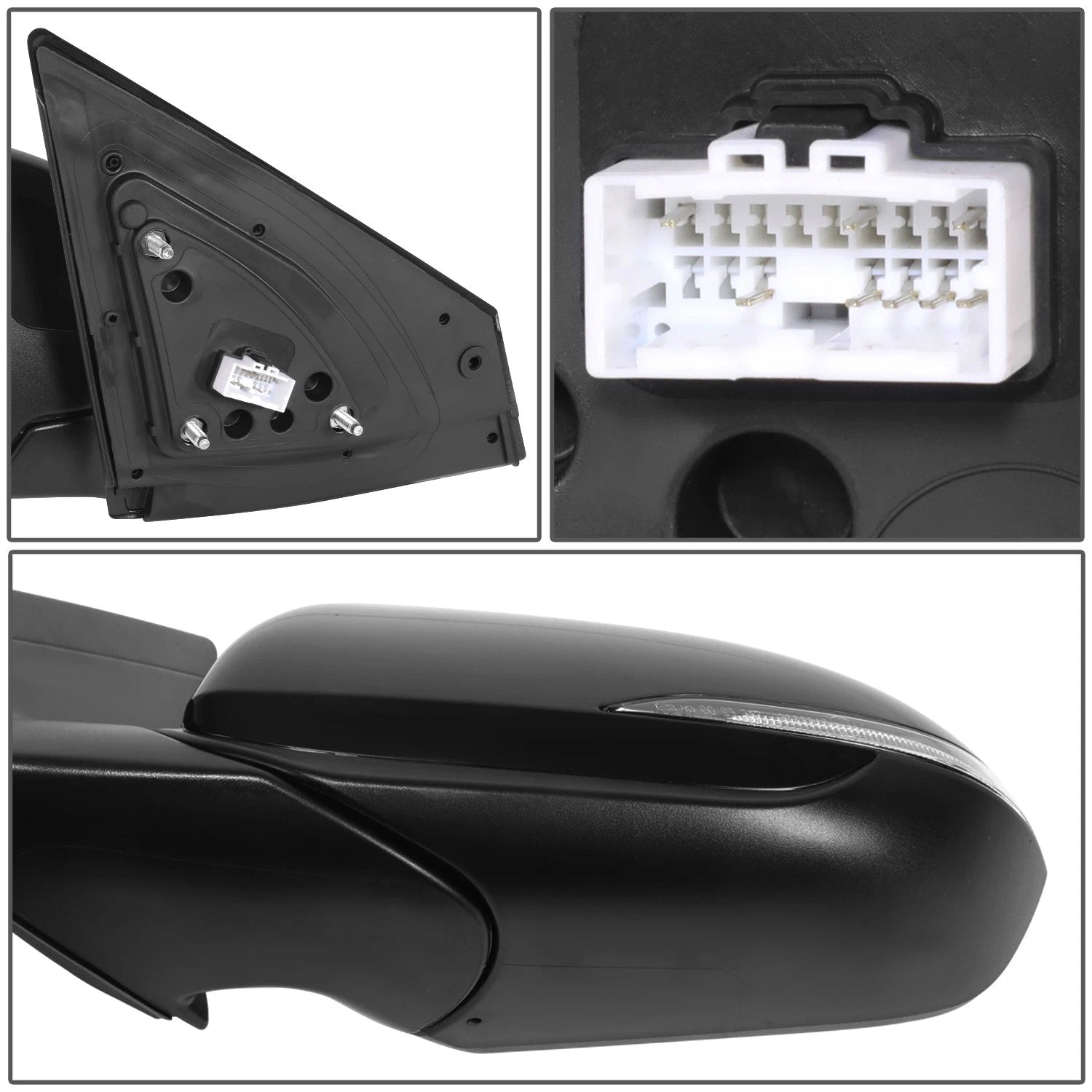Power Chrome Side Towing Mirror with LED Signal for Dodge Ram 1500-3500 (1994–1997)