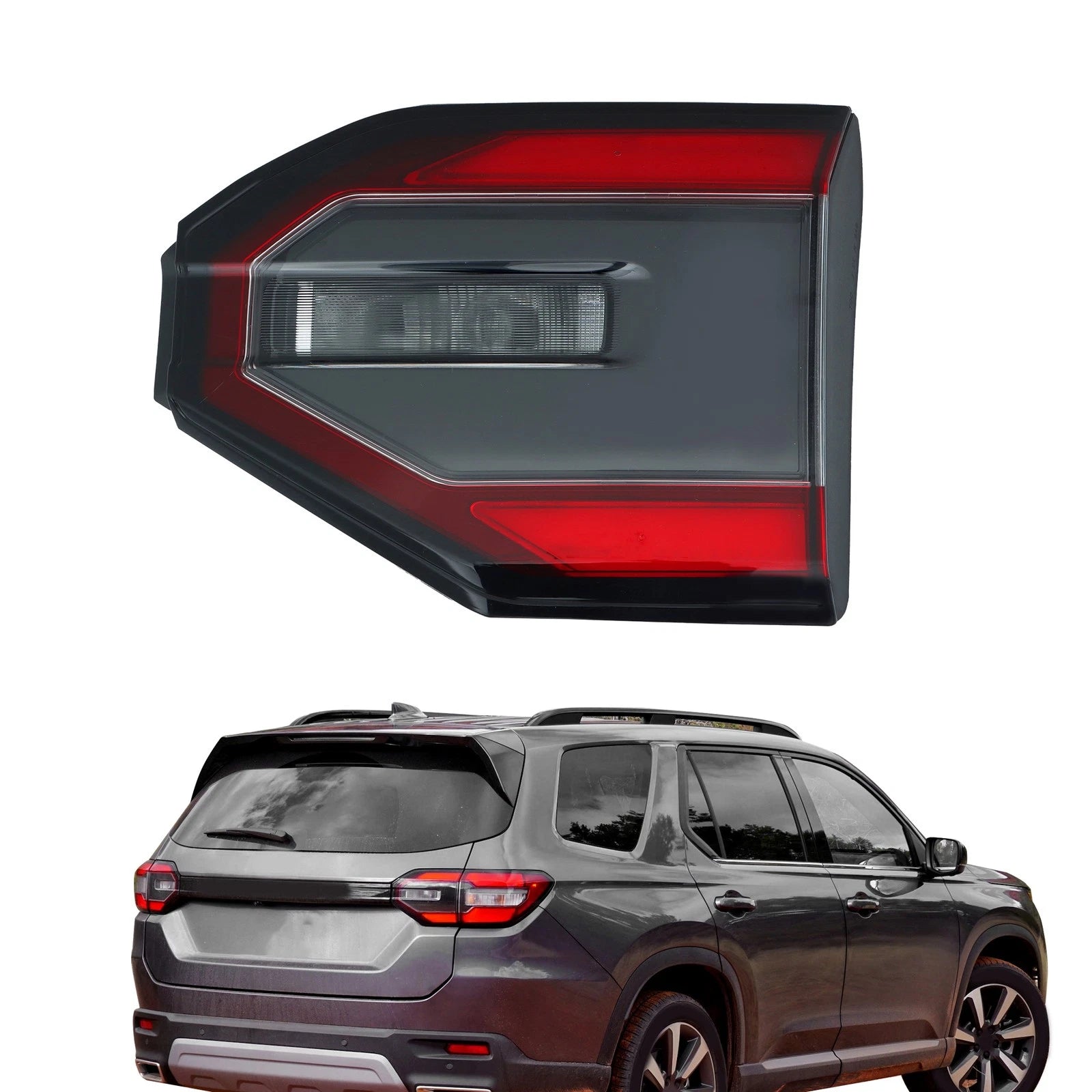 Tail Light Assembly for Honda Pilot (2023–2024) with LED, Inner Passenger Side