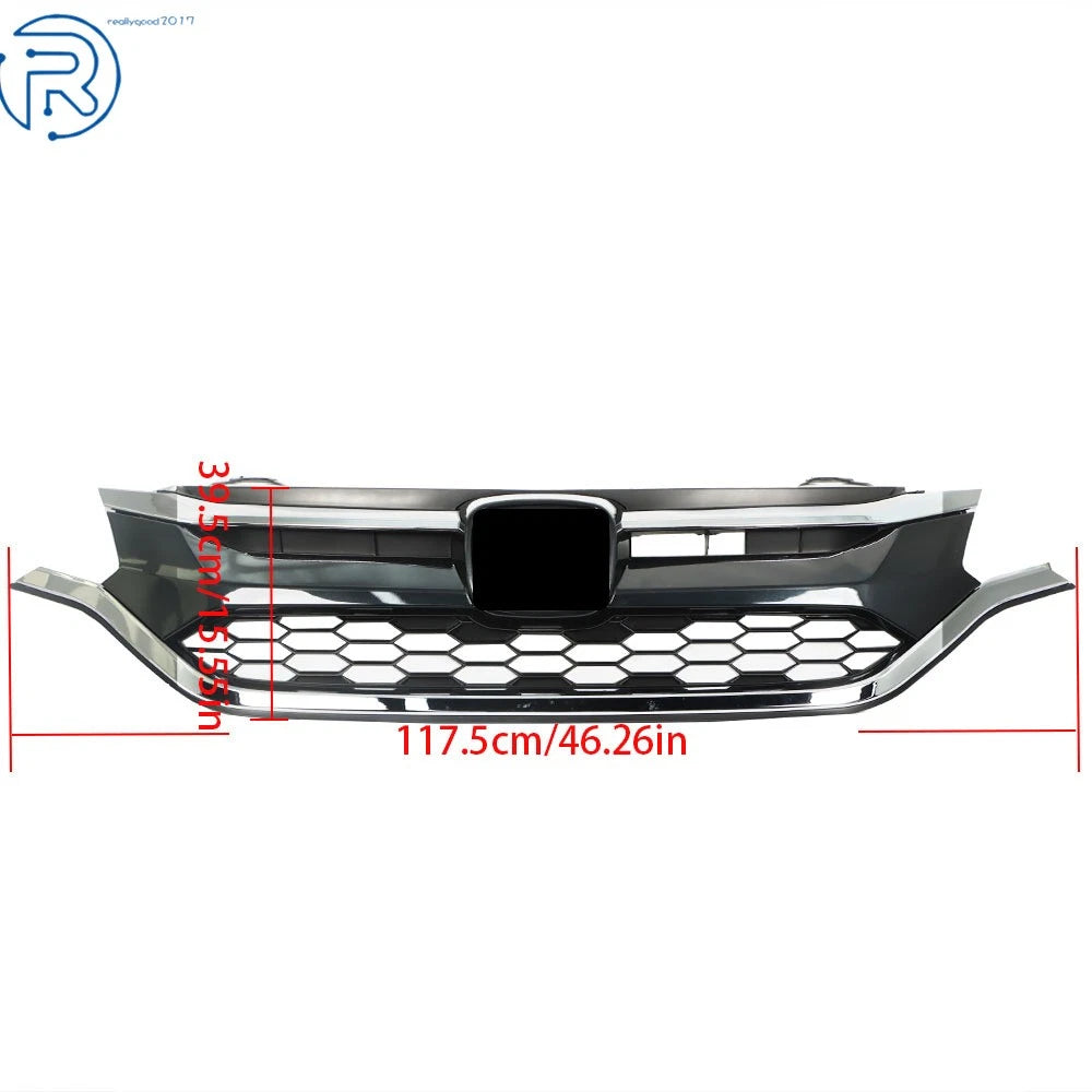 Mesh Chrome Grille for Honda CR-V (2015-2016)