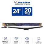 Set of 2 Michelin Endurance XT Beam Wiper Blades 24" (Fits )