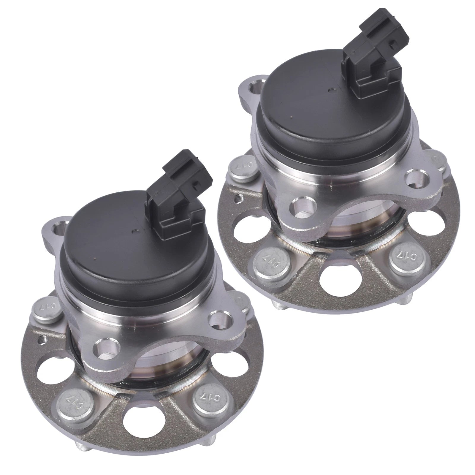 2Pcs Rear Wheel Hub & Bearing 52730F0000 for Hyundai Elantra GT Ioniq (2017–2021)
