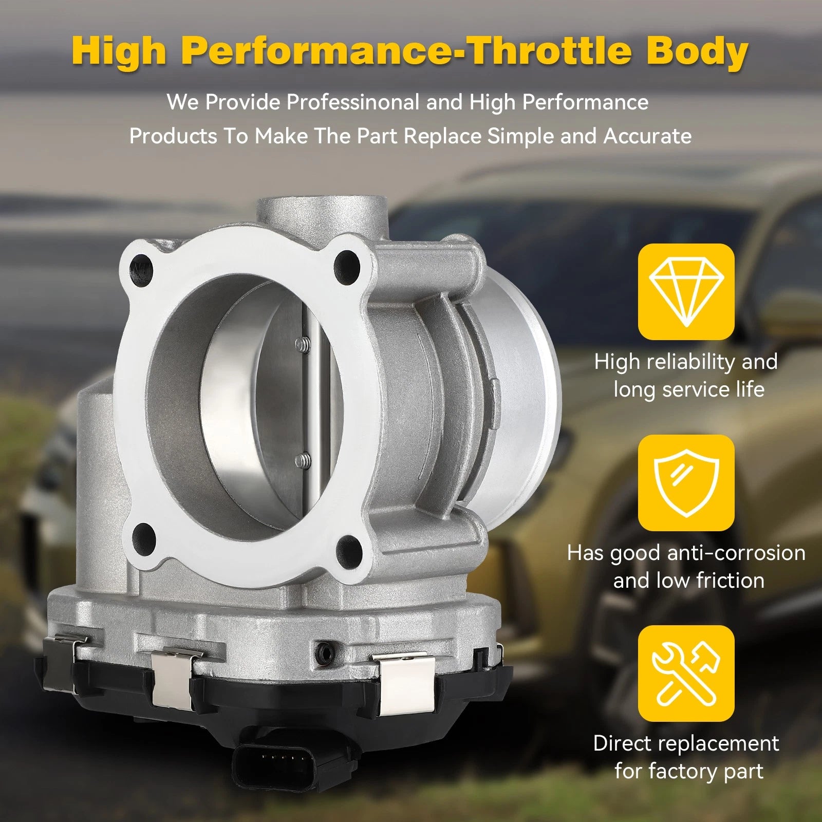 Throttle Body for Lincoln Nautilus, Aviator (2019–2020)