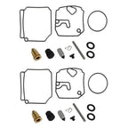 2X Carburetor Repair Kit for Yamaha 75 80 90 HP Engine (6H1-W0093-10-00)