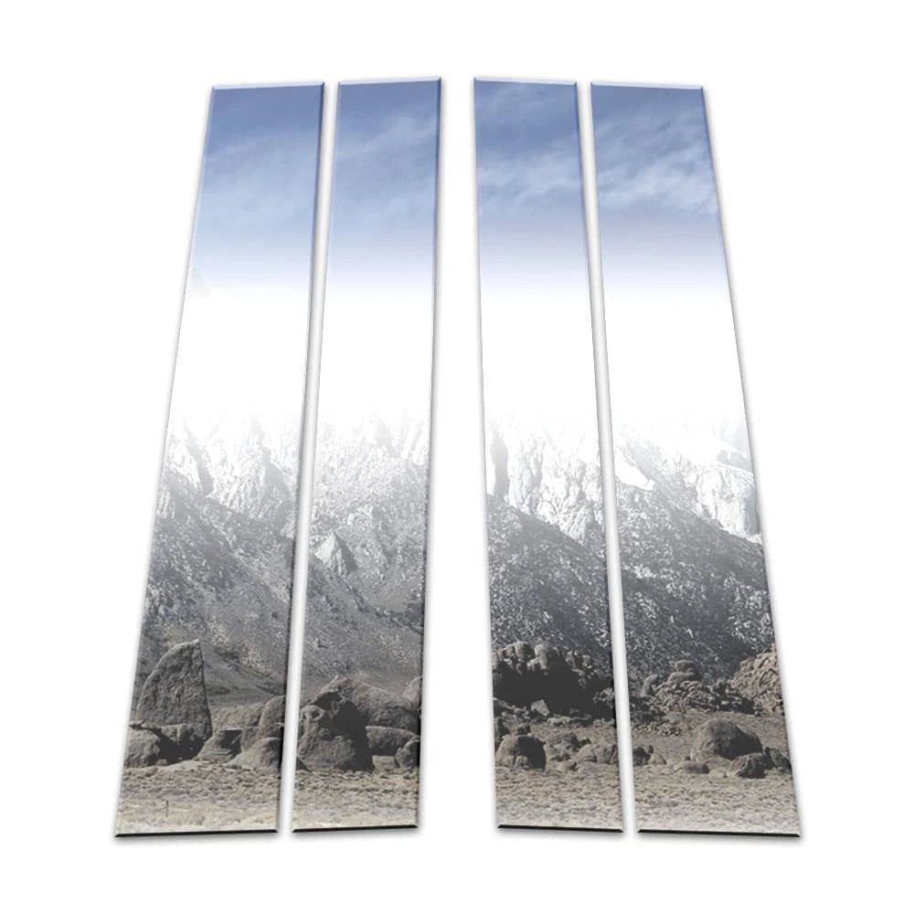 Pillar Post Covers Diamond Grade 4pc Replacement for Nissan Titan (2004–2015)