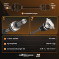 CV Joint Boot Axle Shaft Assembly Kit for Chevy