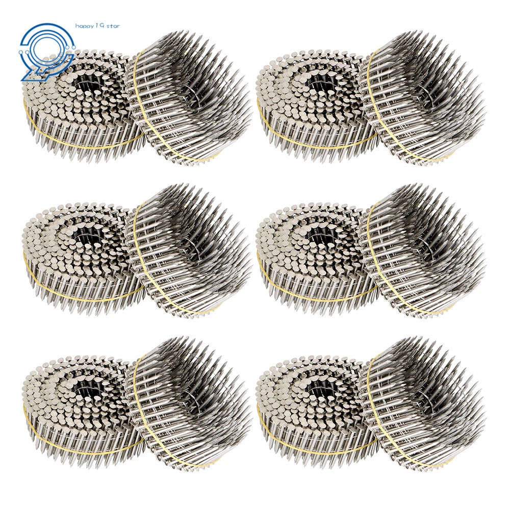 Set of 3600 Stainless Steel Siding Nails for Various Applications