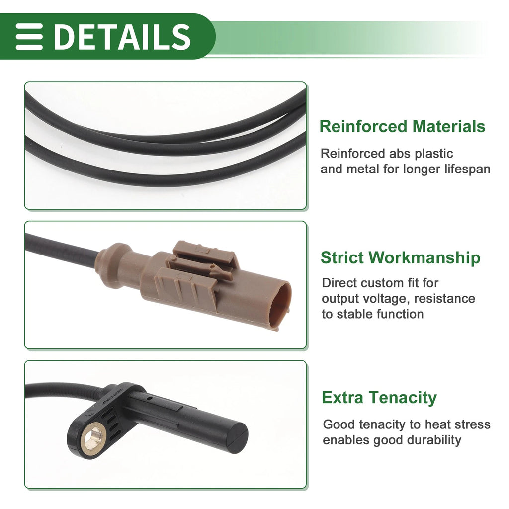 ABS Wheel Speed Sensor No.A9065401217 for Mercedes-Benz Sprinter (2007–2018)