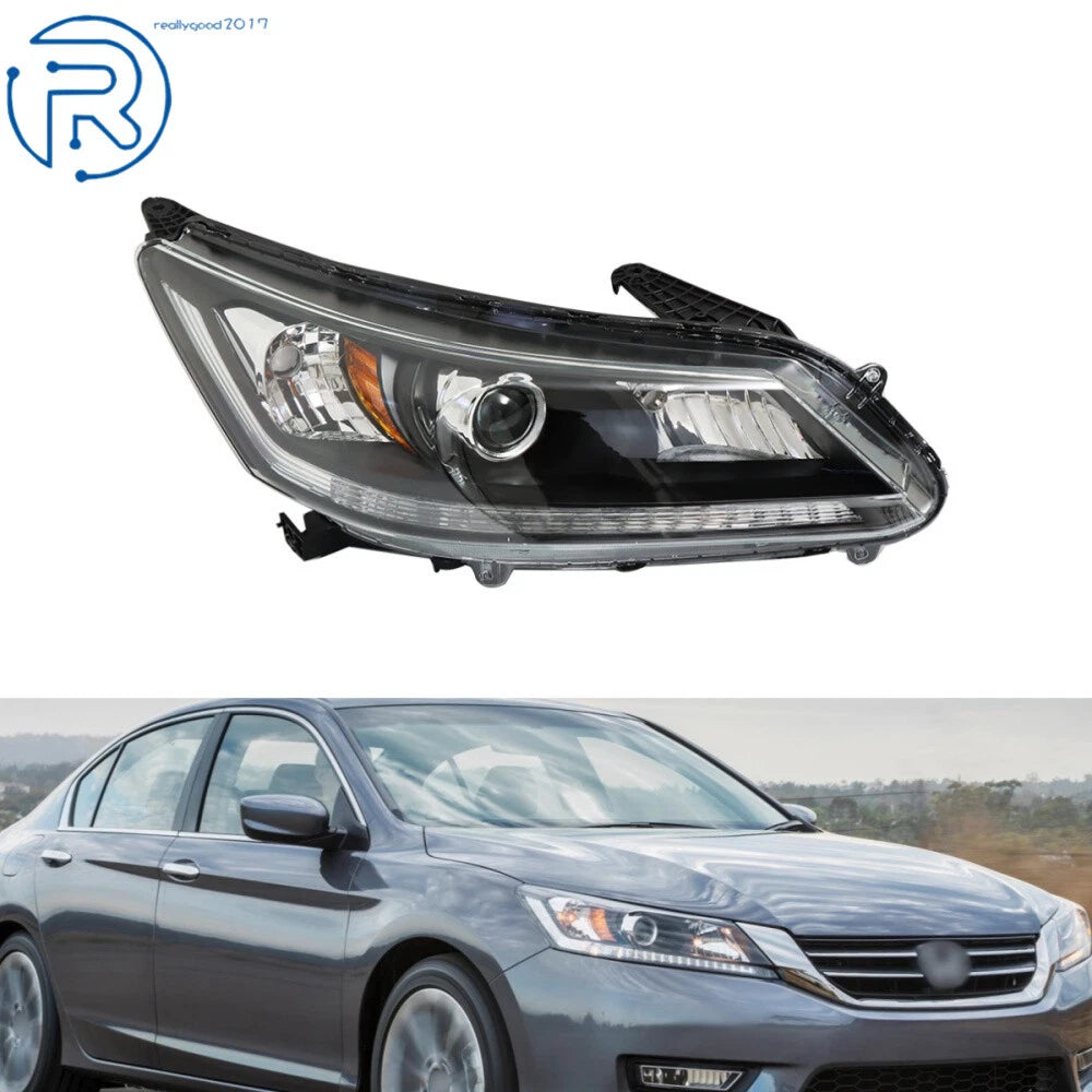Halogen Headlight for Honda Accord (2013–2015) Clear Right