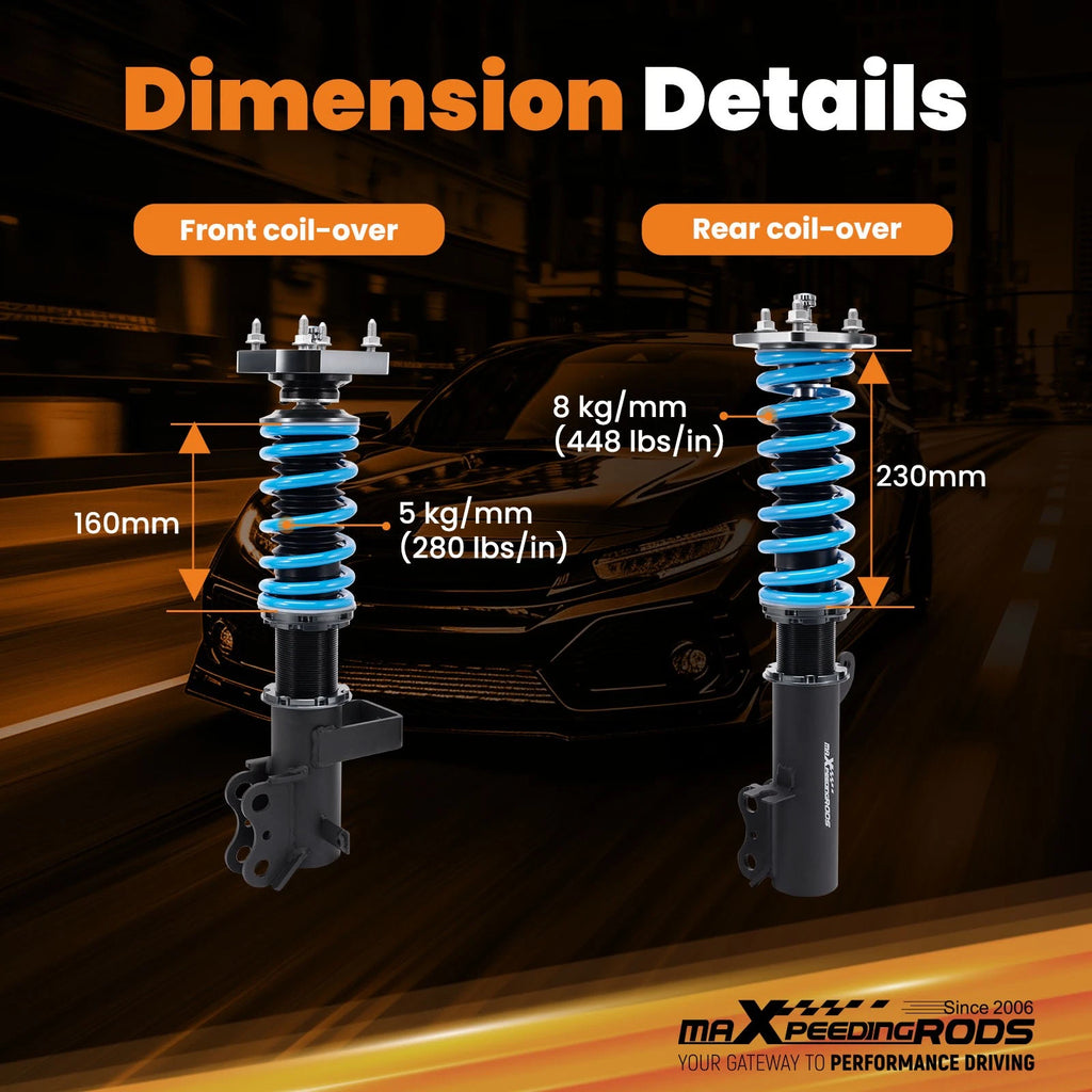 Coilovers for Toyota MR2 (1990-1999)