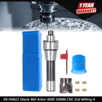 CNC End Mill Arbor with 4 Inserts for R8 FMB22