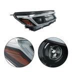 Right Side Headlight LED for Subaru Forester (2021) AFS Clear Lens Chrome