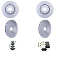 Disc Brake Pad Kit for Audi A6 A6 Quattro (2005–2011) - Hella Rotors