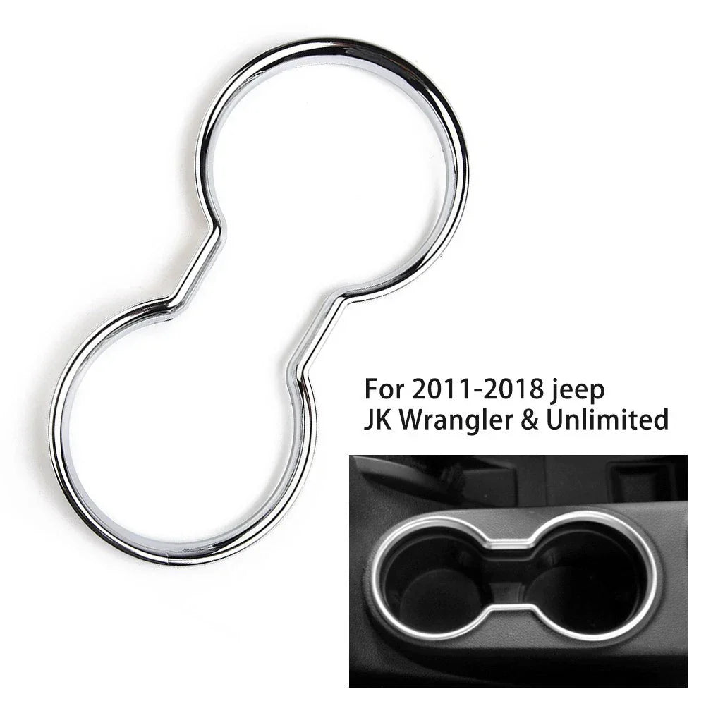 Cup Holder Trim / Silver / Center Decoration for Water (2011–2018)