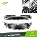 Lower Grille for Chevy Trax (2014–2016) Black with Chrome Molding