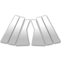 Pillar Post Covers Stainless Steel 6pc for Nissan Rogue Platinum (2022–2024)