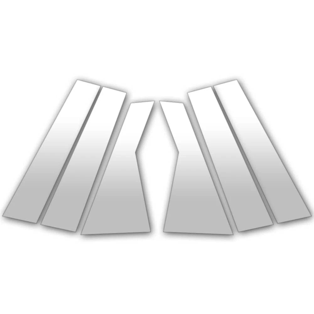 Pillar Post Covers Stainless Steel 6pc for Nissan Rogue Platinum (2022–2024)