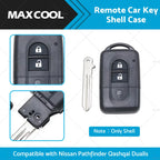 Replacement Remote Key Shell for Nissan Pathfinder Qashqai Dualis