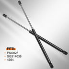 2 Front Hood Lift Supports for Dodge Ram 1500 2500 3500