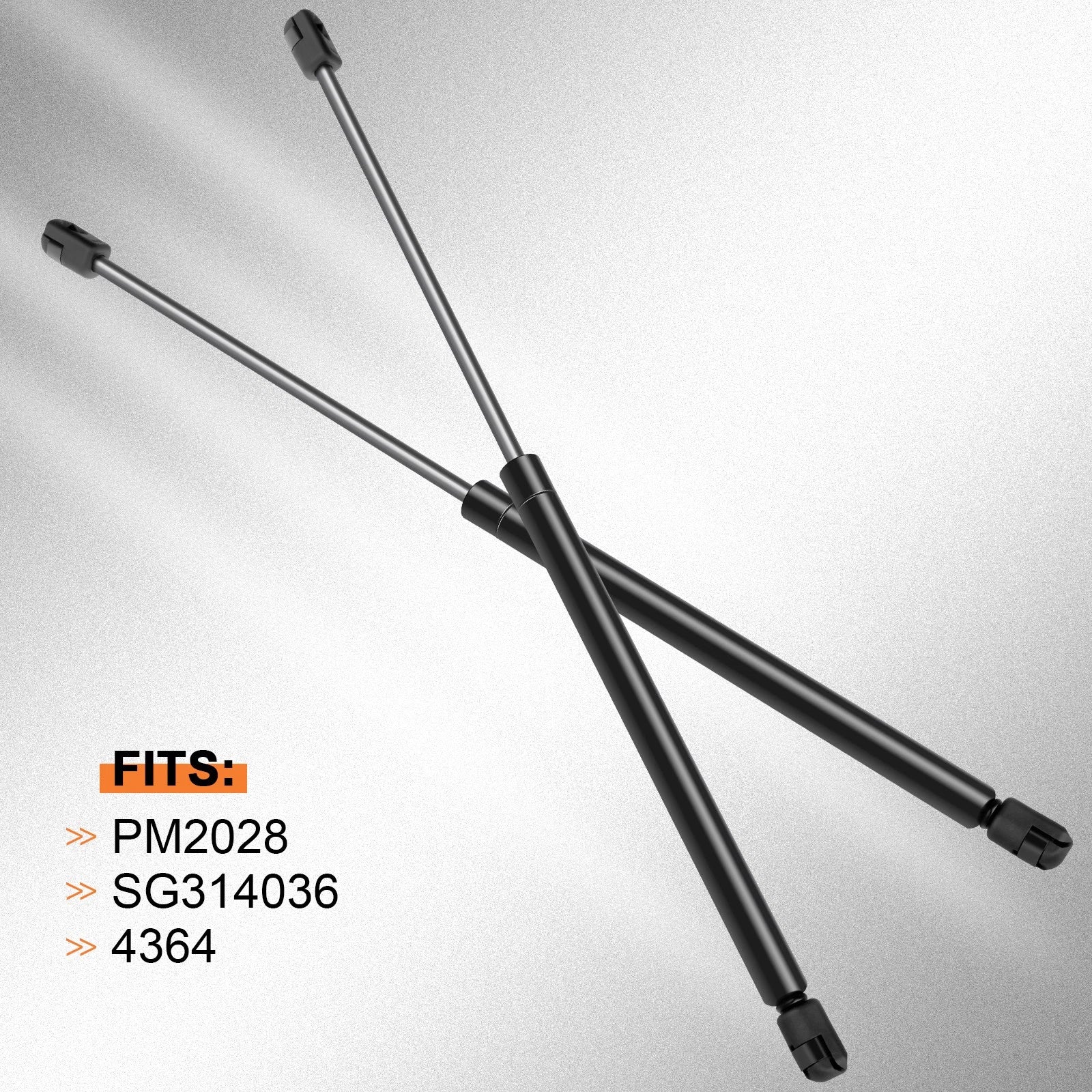 2 Front Hood Lift Supports for Dodge Ram 1500 2500 3500