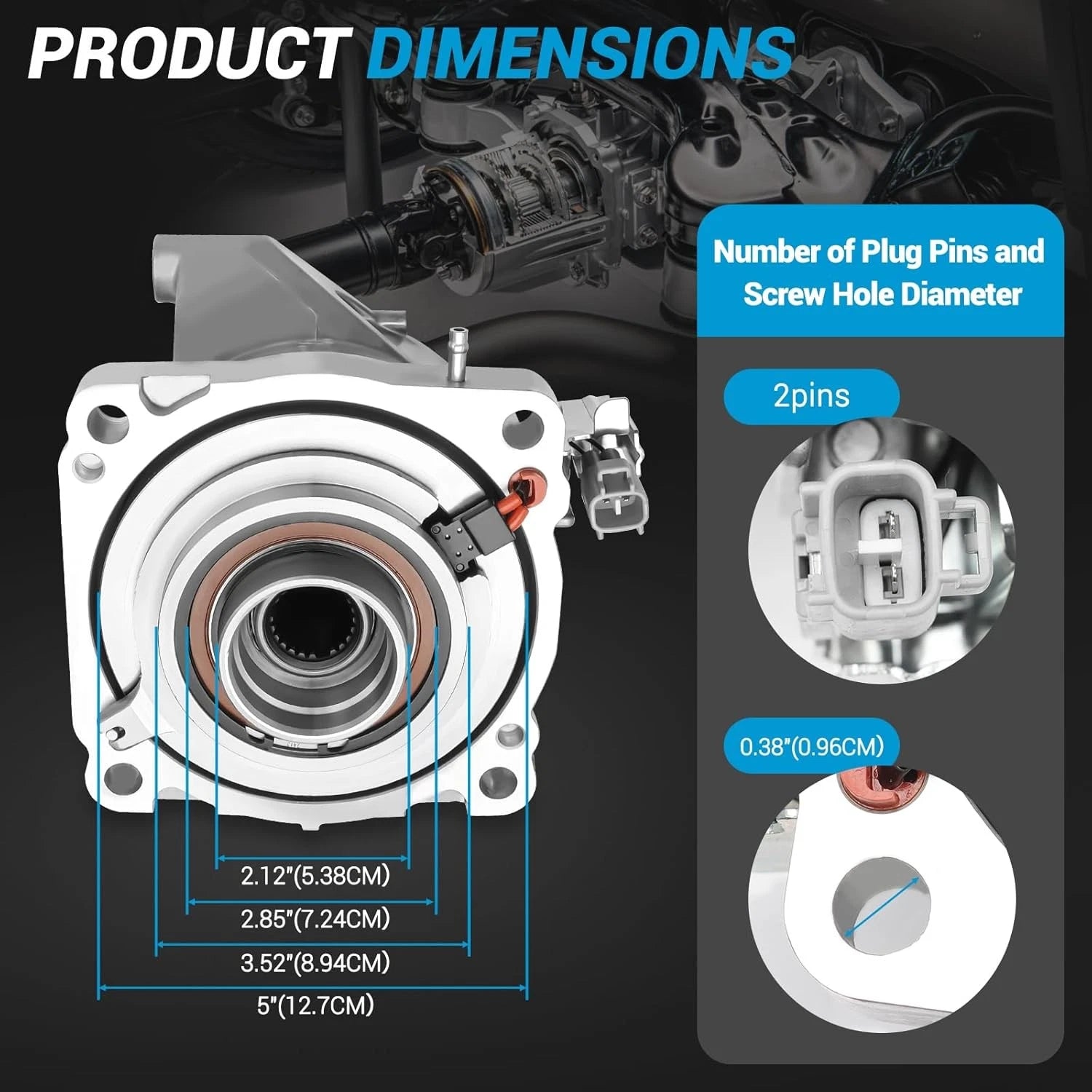 Rear Differential Viscous Coupler 41303-28013 for Toyota Sienna (2011–2018)