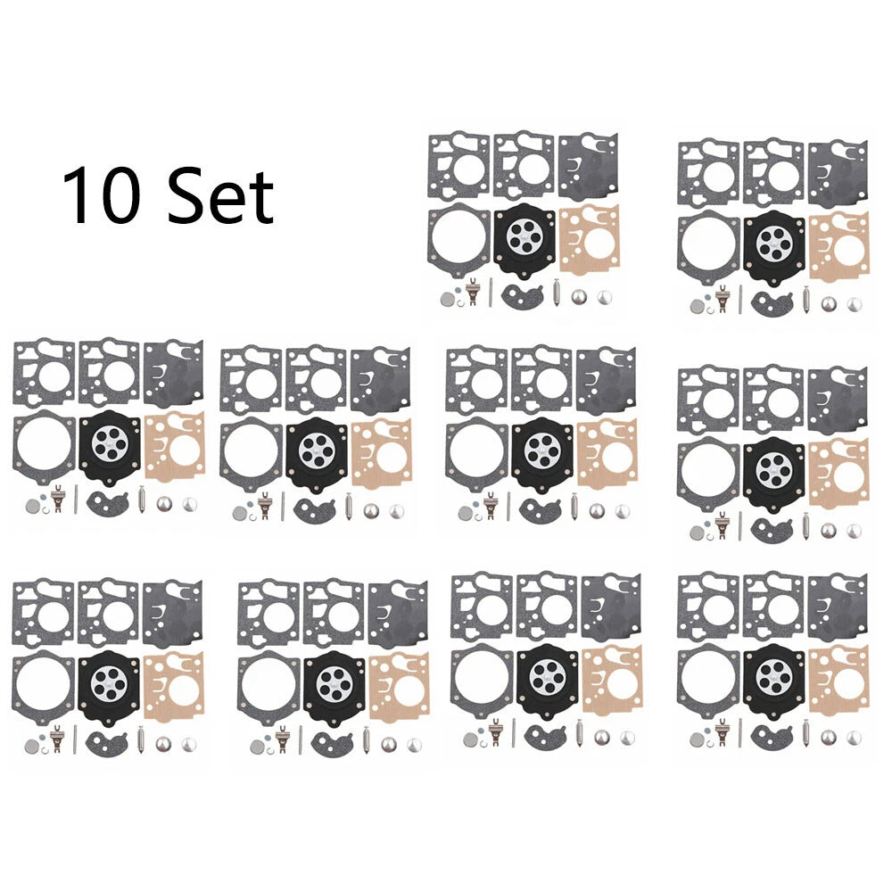 Set of 10 Carburetor Carb Kits for McCulloch Homelite Echo Chainsaw (K10-SDC)