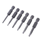 Electric Screwdriver Assembly with Triangle Bits for