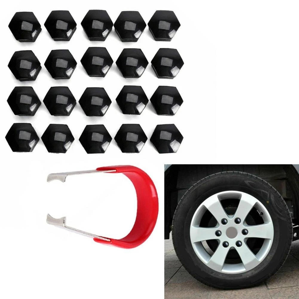 20PCS Wheel Nut Bolt Removal Tool 21MM Alloy Covers for