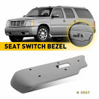 Power Seat Switch Bezel Trim Panel Left Side for Chevy GMC Truck