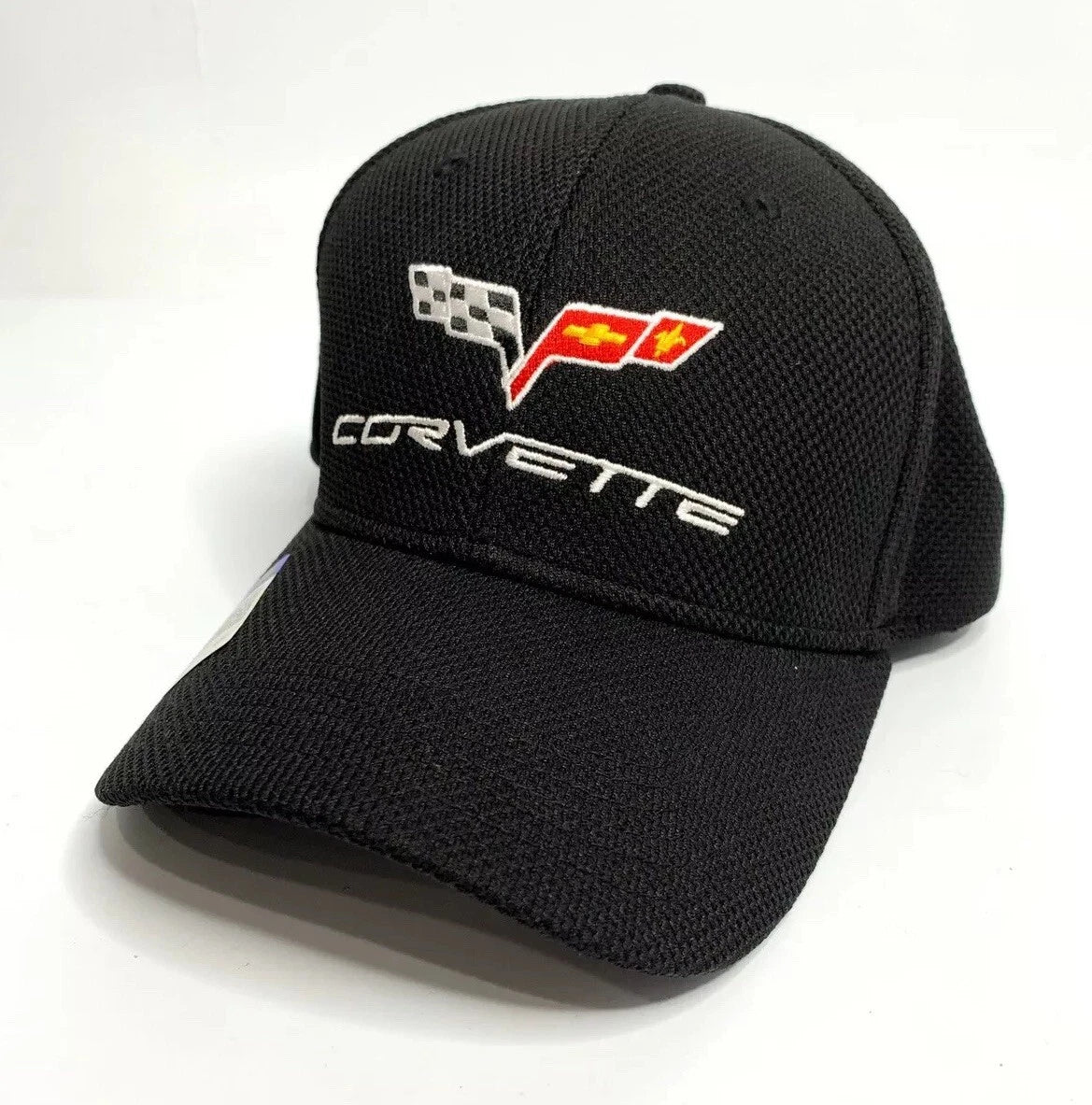 Cap Hat Black Flexfit Style for Chevy Corvette C6 (2005–2013)